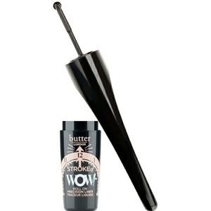 Stroke of wow roll on precision liner in black